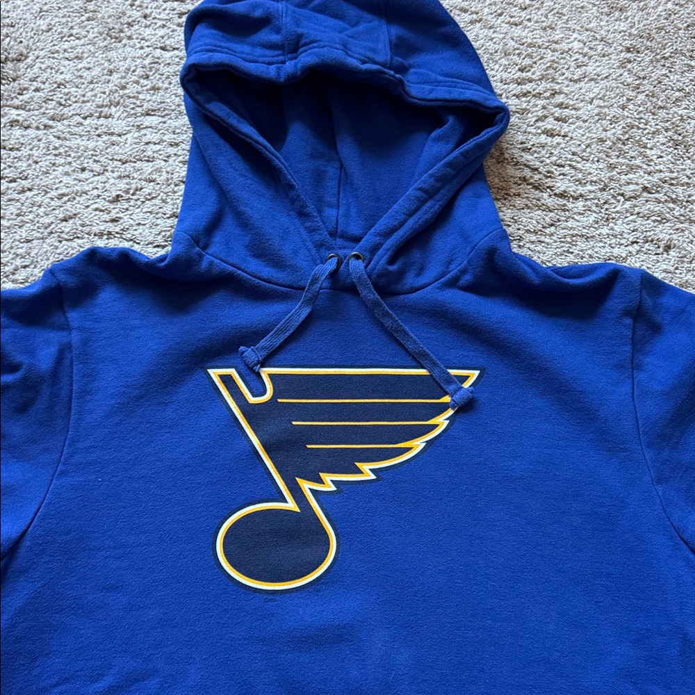 Fanatics St. Louis Blues men’s blue hoodie, size large - Picture 2 of 4